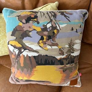 Scenic Multicolor Throw Pillow